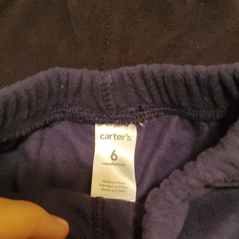 Set of 3 Carter's baby winter pants bundle - Picture 2 of 3